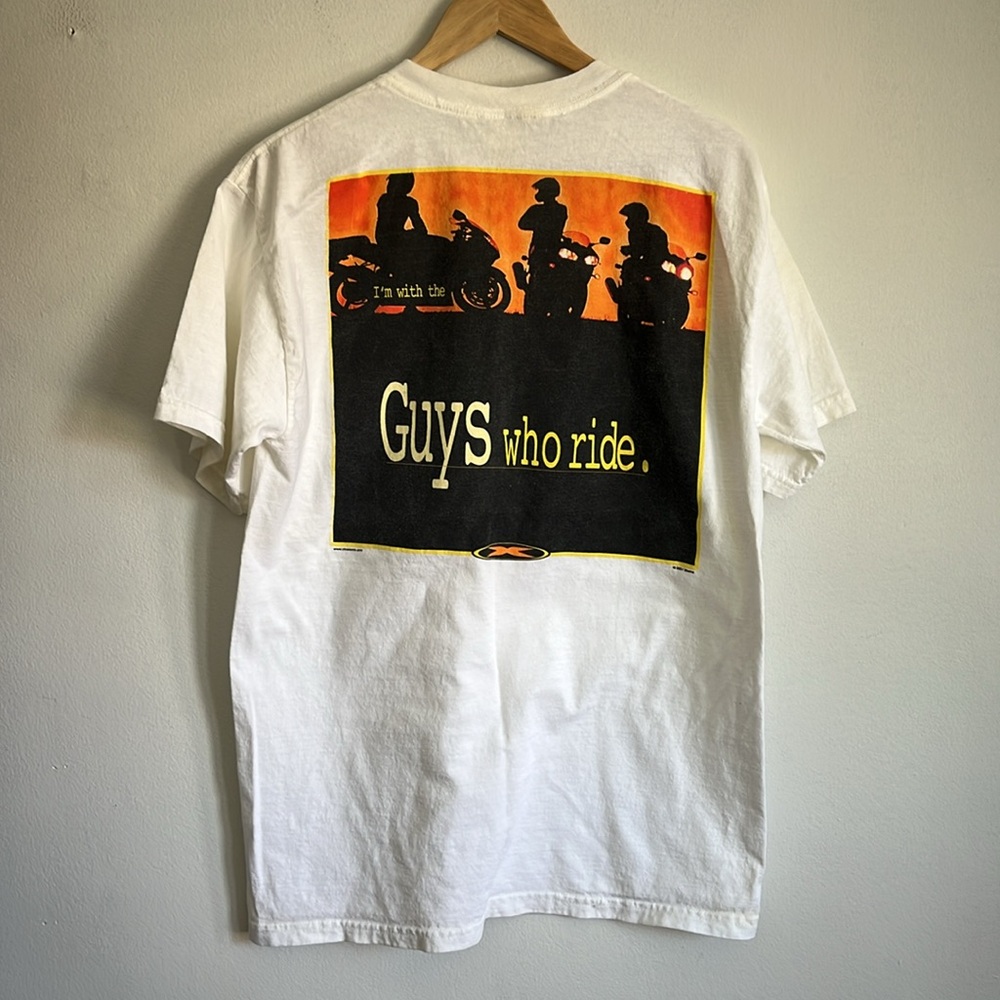 Vintage Xtreme T-Shirt / Large / Dirt Bike / Im With The Guys Who Ride / 2007